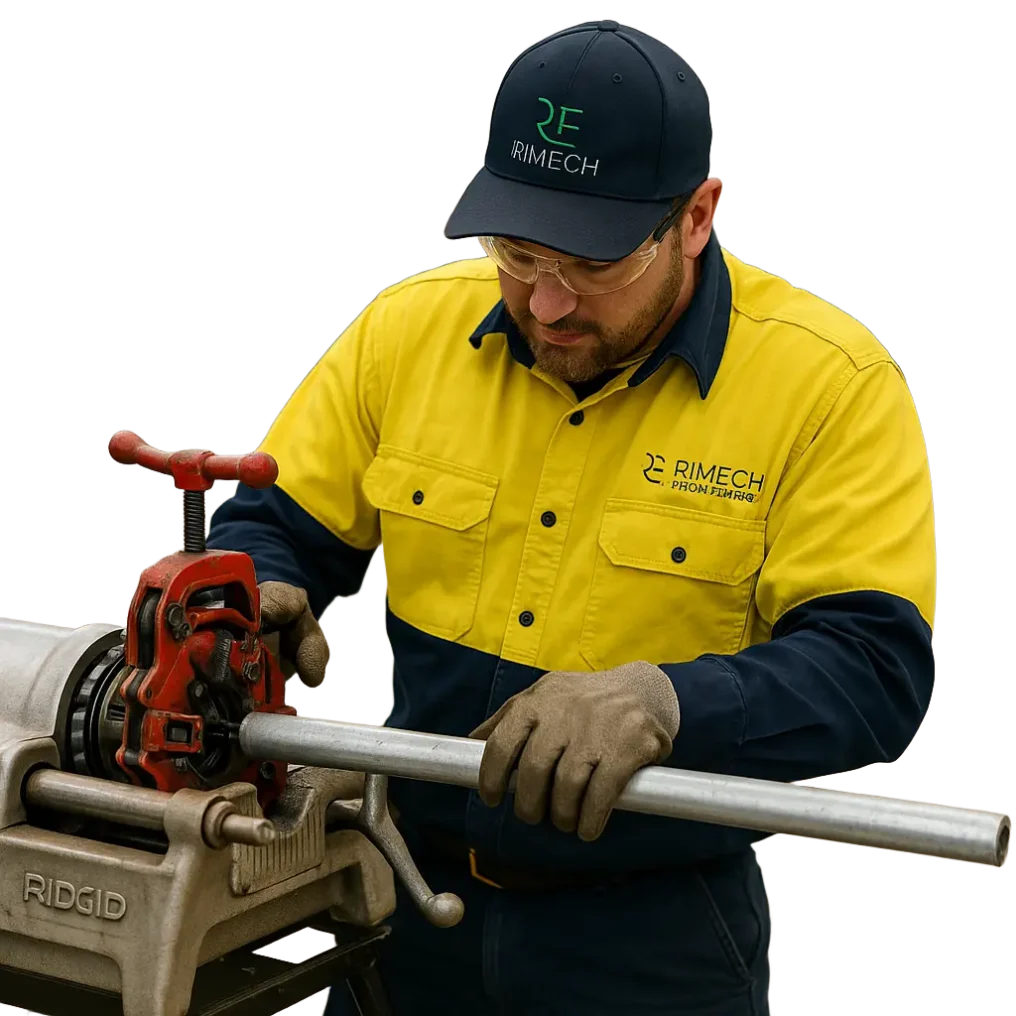 Rimech Engineering team working on structural steel projects in Perth Western Australia